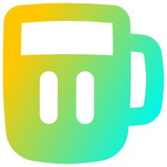 Beer Mug Icon from Flex Gradient Set