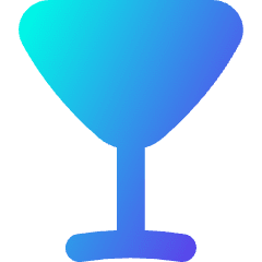 Cocktail Icon from Flex Gradient Set