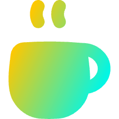 Coffee Mug Icon from Flex Gradient Set