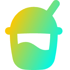 Milkshake Icon from Flex Gradient Set