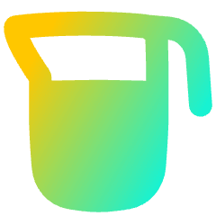 Water Pitcher Icon from Flex Gradient Set