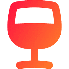 Wine Icon from Flex Gradient Set