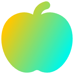 Apple Icon from Flex Gradient Set