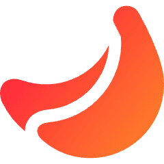 Banana Icon from Flex Gradient Set