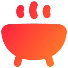 Barbeque Pot Icon from Flex Gradient Set