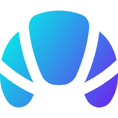 Croissant Icon from Flex Gradient Set