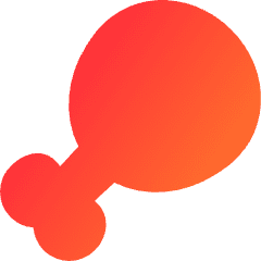 Drum Stick Icon from Flex Gradient Set