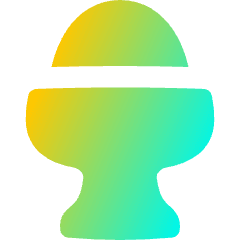 Egg Icon from Flex Gradient Set