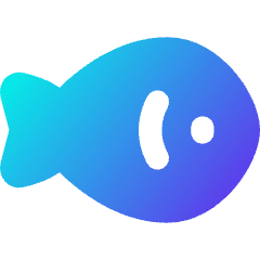 Fish Icon from Flex Gradient Set