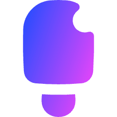 Ice Cream 1 Icon from Flex Gradient Set