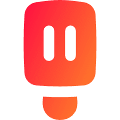 Ice Cream 2 Icon from Flex Gradient Set