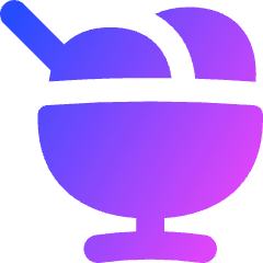 Ice Cream 4 Icon from Flex Gradient Set