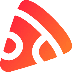 Pizza Icon from Flex Gradient Set