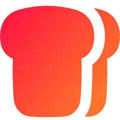 Toast Icon from Flex Gradient Set