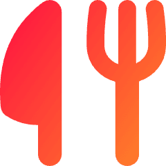 Fork Knife Icon from Flex Gradient Set
