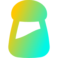 Salt Bottle Icon from Flex Gradient Set