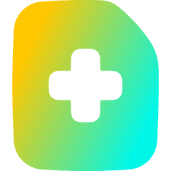 Medical Files Report History Icon from Flex Gradient Set