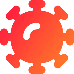 Virus Icon from Flex Gradient Set