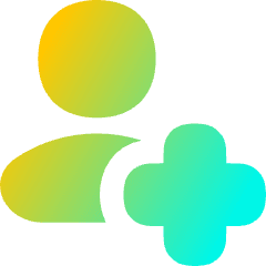 Nurse Assistant Emergency Icon from Flex Gradient Set