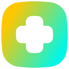 Sign Cross Square Icon from Flex Gradient Set
