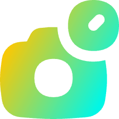 Camera Timer Icon from Flex Gradient Set