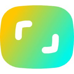 Focus Frame Icon from Flex Gradient Set