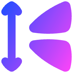 Mirror Vertically Icon from Flex Gradient Set