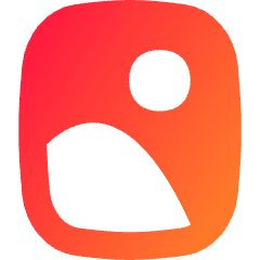 Orientation Portrait Icon from Flex Gradient Set