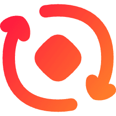3d Rotate 2 Icon from Flex Gradient Set