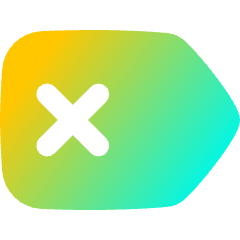 Delete Tag Icon from Flex Gradient Set
