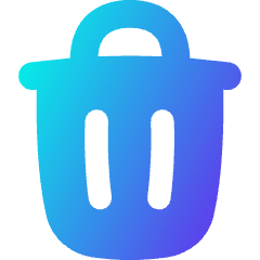 Recycle Bin 2 Icon from Flex Gradient Set