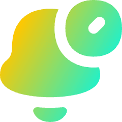 Bell Set Timer Icon from Flex Gradient Set