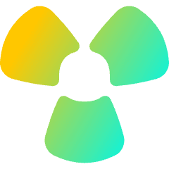 Radioactive 1 Icon from Flex Gradient Set