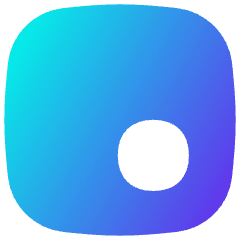 Align Bottom Right Circle Icon from Flex Gradient Set
