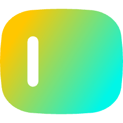 Align Left Horizontal Icon from Flex Gradient Set