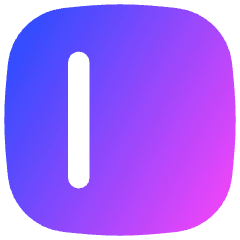 Align Left Square Icon from Flex Gradient Set