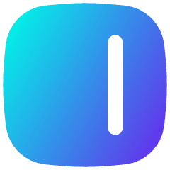Align Right Square Icon from Flex Gradient Set