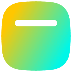Align Top Square Icon from Flex Gradient Set