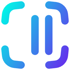 Align Two Right Frame Icon from Flex Gradient Set