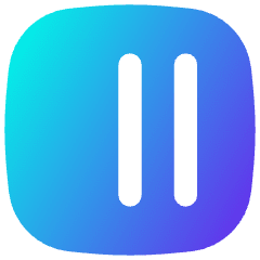 Align Two Right Square Icon from Flex Gradient Set
