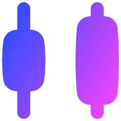 Distribute Center Horizontal Icon from Flex Gradient Set