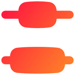 Distribute Center Vertical Icon from Flex Gradient Set