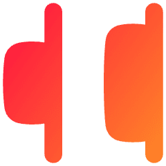 Distribute Right Icon from Flex Gradient Set