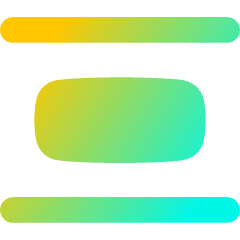 Distribute Vertical Icon from Flex Gradient Set