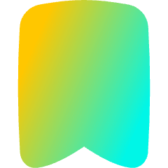 Bookmark Icon from Flex Gradient Set