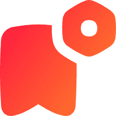 Bookmark Setting Bolt Nut Icon from Flex Gradient Set