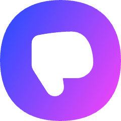 Dislike Circle Icon from Flex Gradient Set