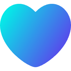 Heart Icon from Flex Gradient Set