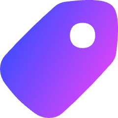 Tag Icon from Flex Gradient Set