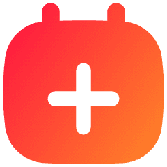 Calendar Add Icon from Flex Gradient Set